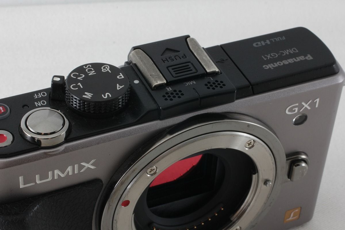 パナソニック Panasonic LUMIX DMC-GX1 ボディ シルバー 僅か6268