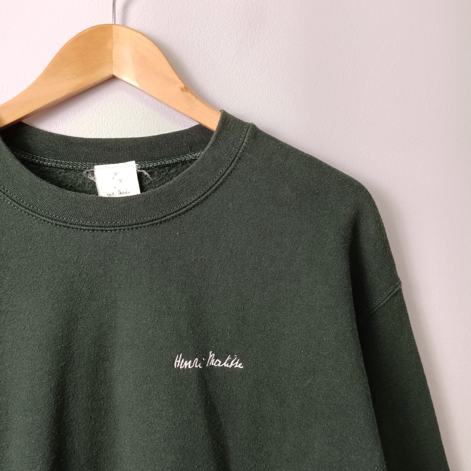 ロク ROKU 6 HENRI MATTISE CUTOUT スウェット グリーン系／緑系 