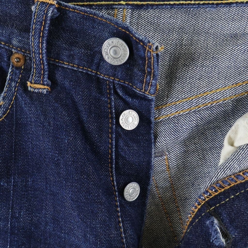 Levi's (リーバイス) 60s 501 BIGE後期 タイプA ボタン裏4 不均等V