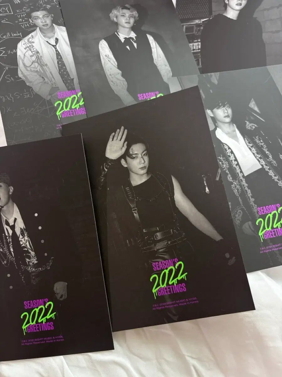 シーグリ シーズングリーティング はがき BTS（防弾少年団・バンタン