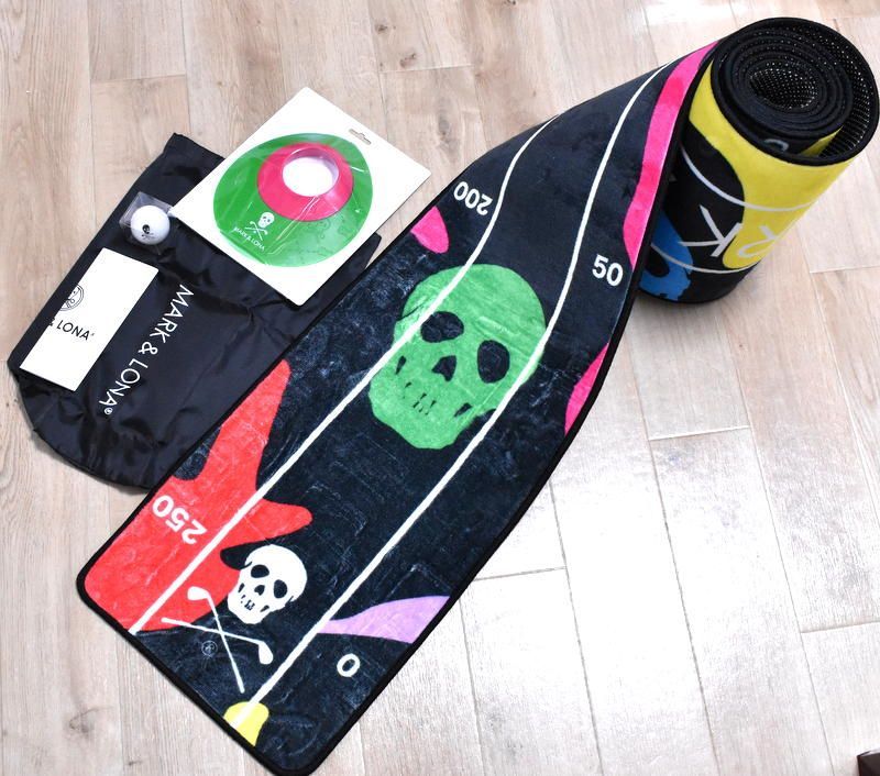 訳あり品】新品 MARK & LONA パターマット MLS-3B-SO03 マークアンドロ