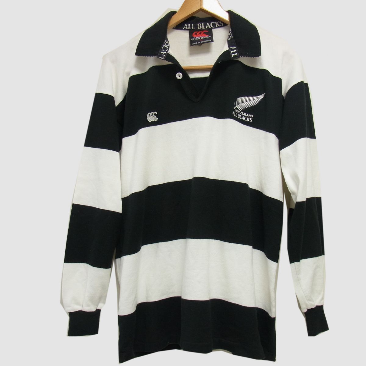 希少 90s☆CANTERBURY カンタベリー オールブラックス ALL BLACKS