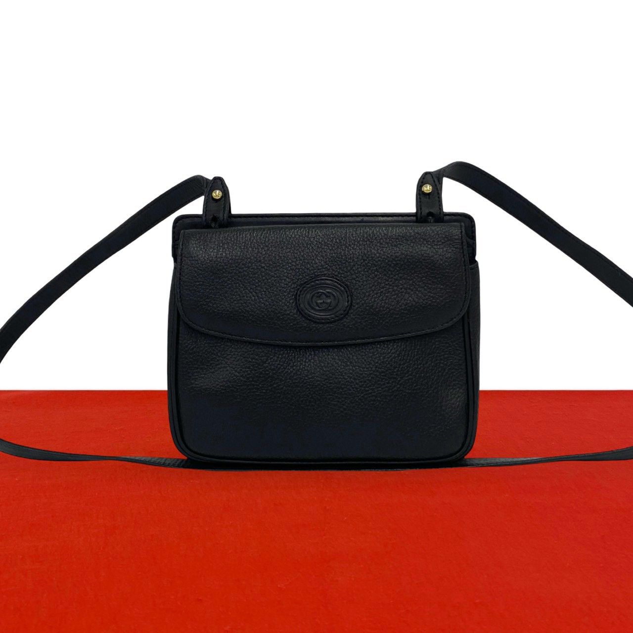 極 美品 GUCCI グッチ オールドグッチ ヴィンテージ インター