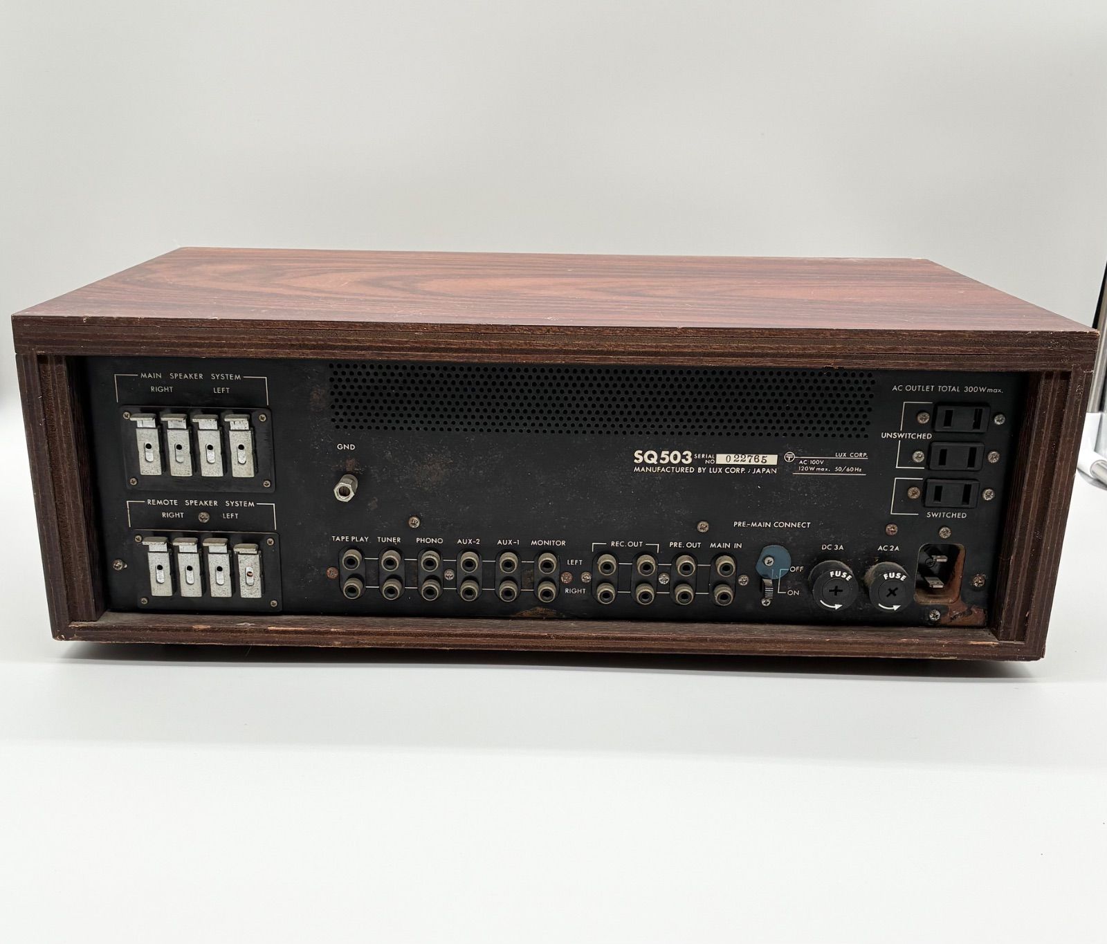 LUXMAN（ラックスマン）プリメインアンプ SQ503 - メルカリ
