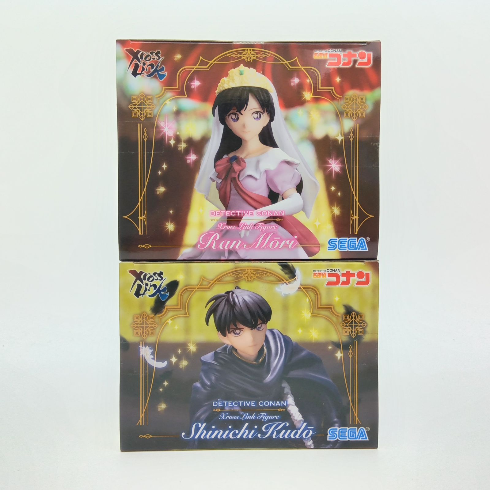 未開封】名探偵コナン 工藤新一 毛利蘭 フィギュア 2体セット まとめ