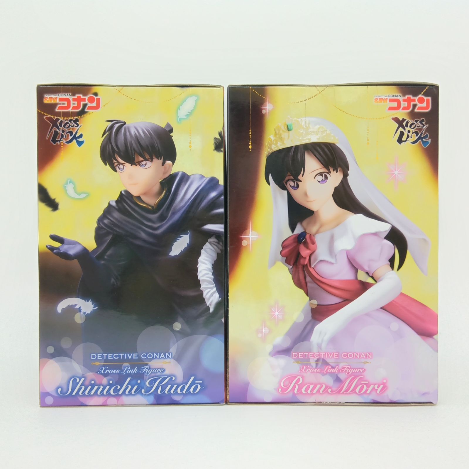 未開封】名探偵コナン 工藤新一 毛利蘭 フィギュア 2体セット まとめ