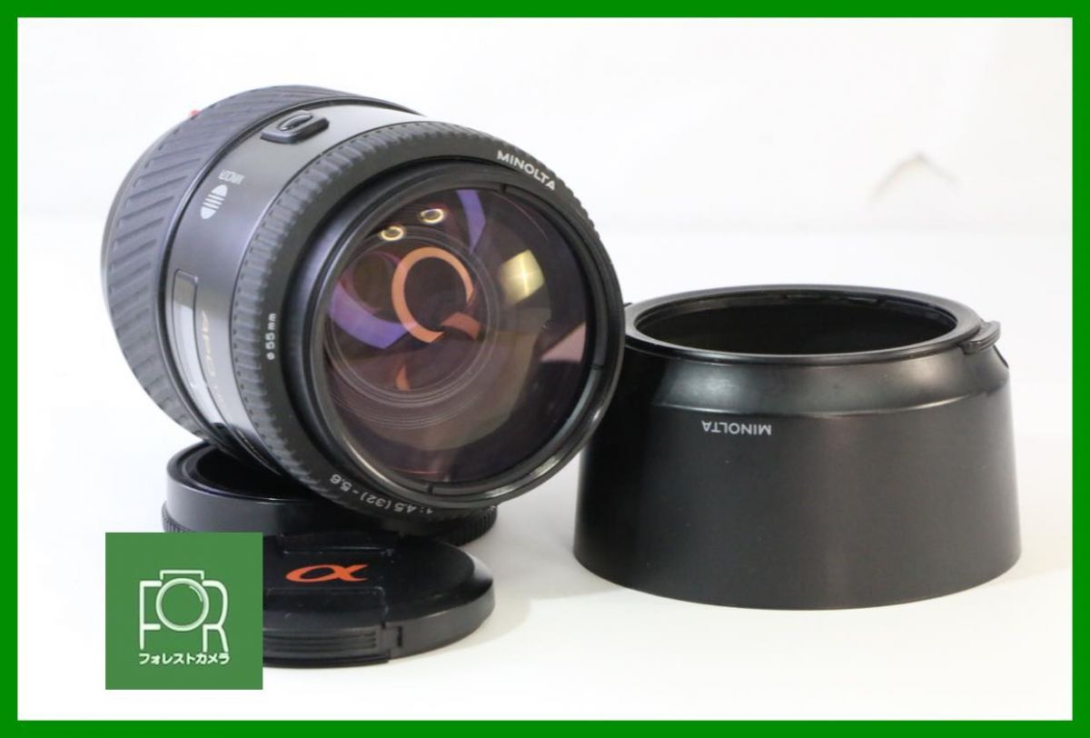 【動作保証・点検済】良品■MINOLTA AF 100-300mm F4.5(32)-5.6 APO TELE ZOOM■前後キャップ付き■BBB201 10,786円