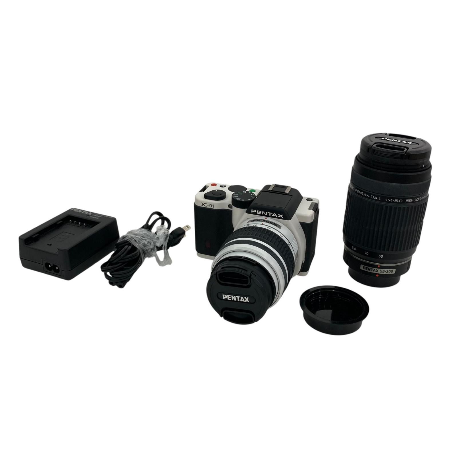 186000 動作確認済み PENTAX ペンタックス ミラーレス一眼カメラ K-01