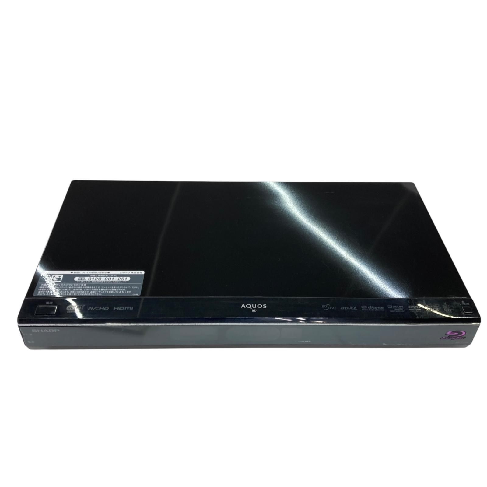 186000 現状品 SHAP シャープ ブルーレイディスクレコーダー BD-T2100
