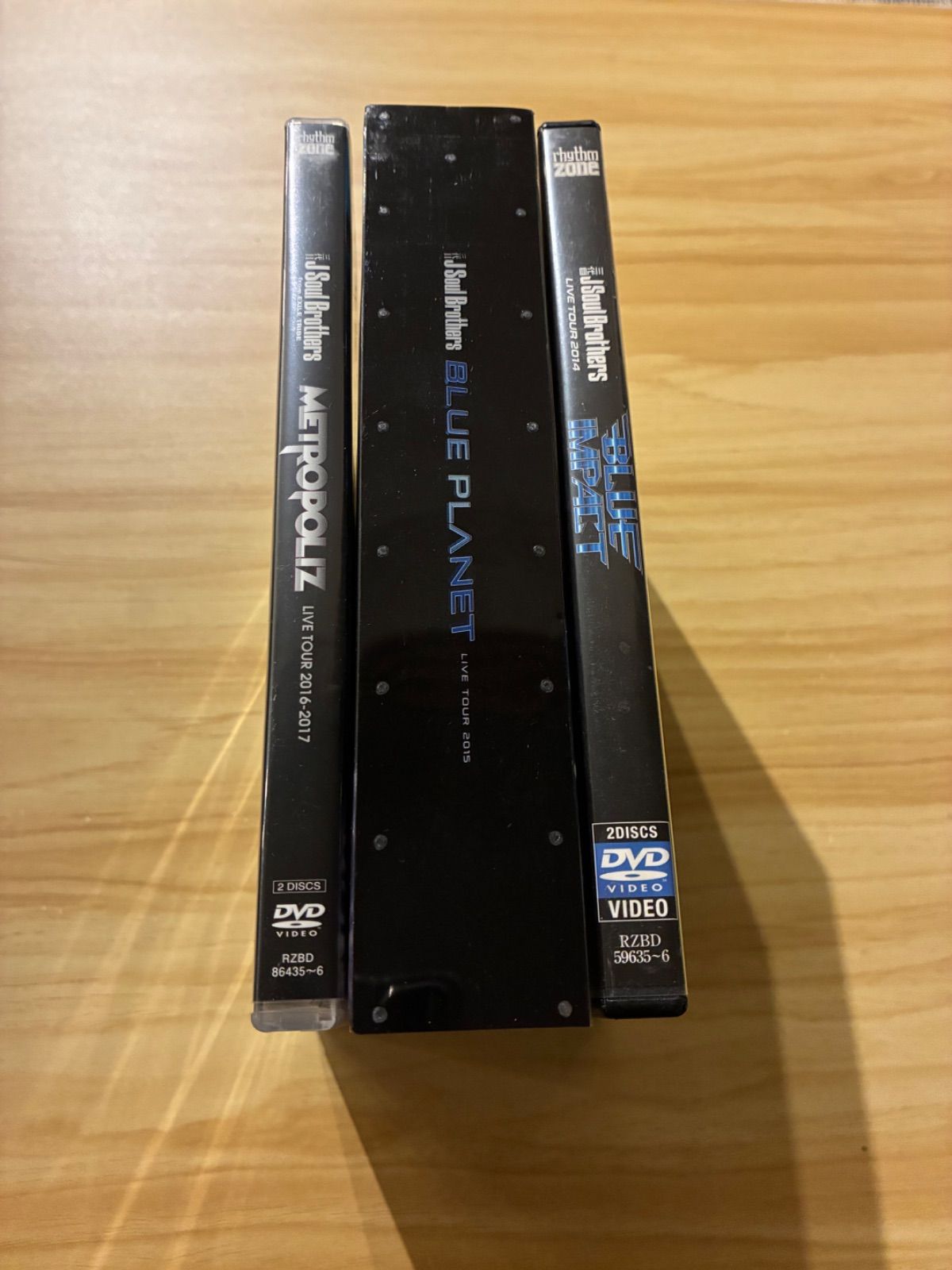 中古］三代目 J Soul Brothers LIVE TOUR 2014、2015、2016-2017 （3点