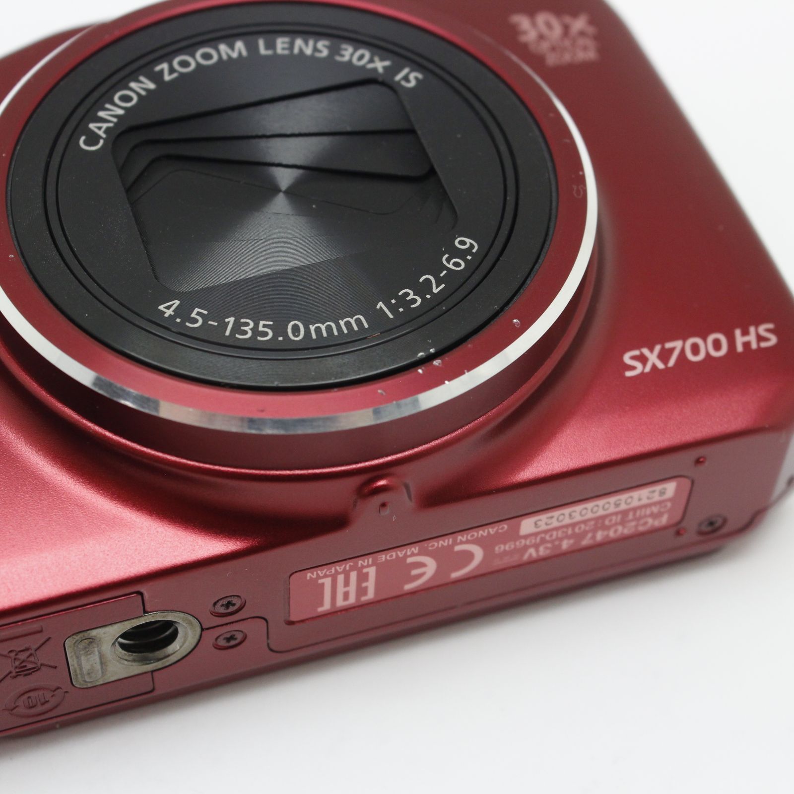 Canon PowerShot SX700HS レッド - メルカリ