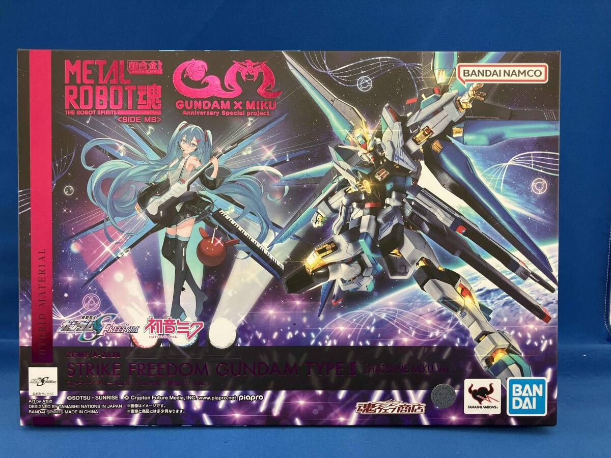 未開封品 METAL ROBOT魂 ストライクフリーダムガンダム弐式 [初音ミク