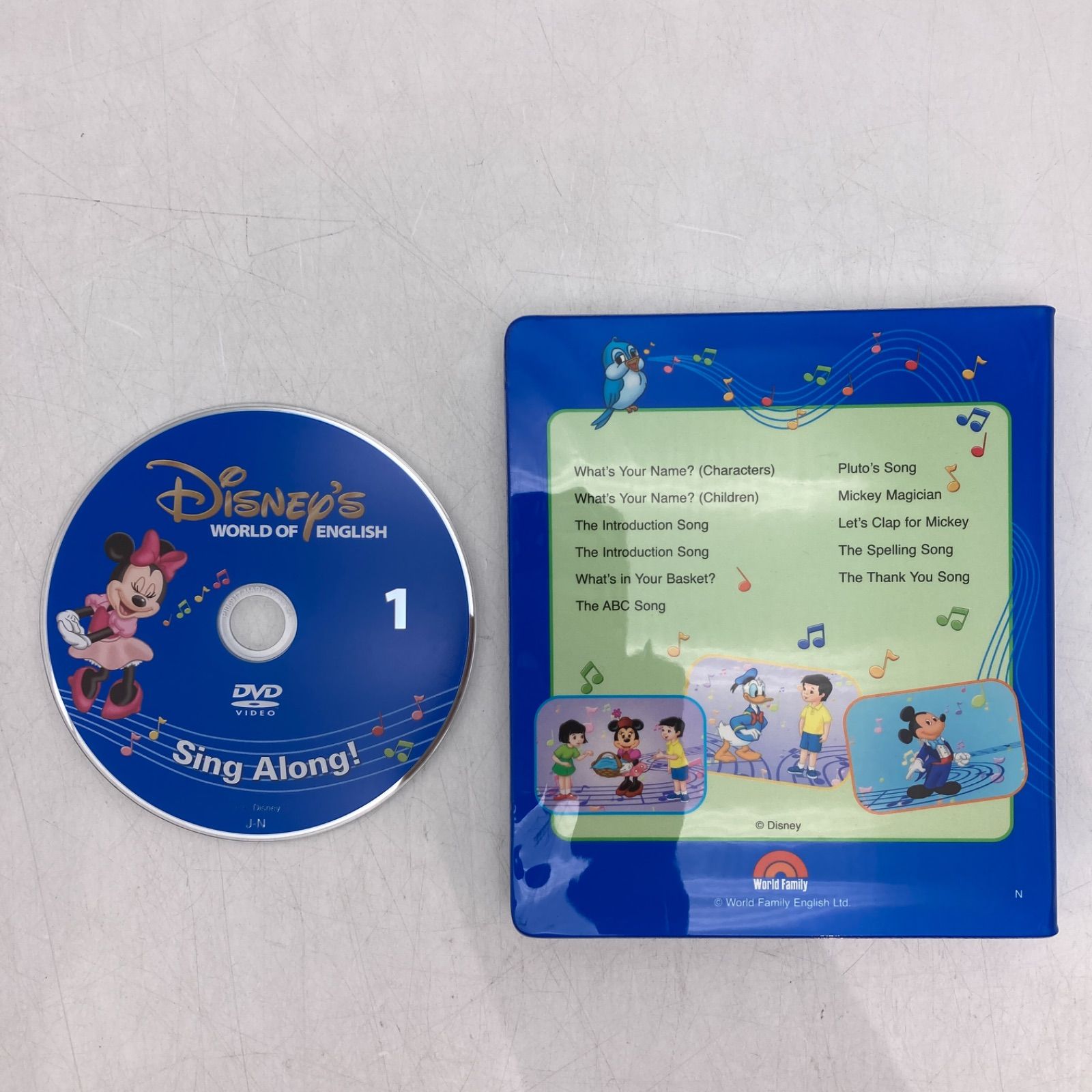 シングアロング 新子役DVD DWE ディズニー英語システム 901126 - メルカリ