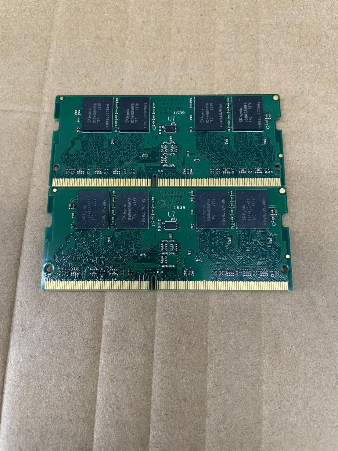 ADTEC ノートPC用メモリ DDR4-2133 4GB 2枚セット - メルカリ