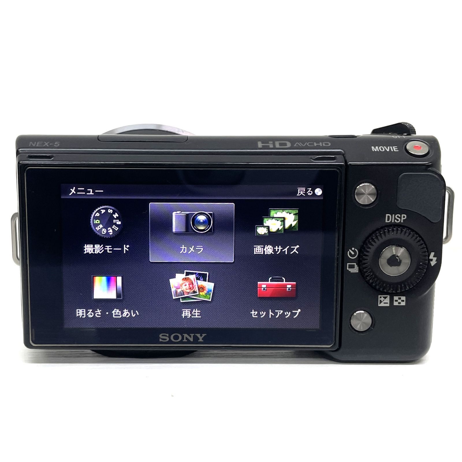 SONY/ソニー α NEX-5 ミラーレス一眼カメラ ブラック ボディのみ 通電