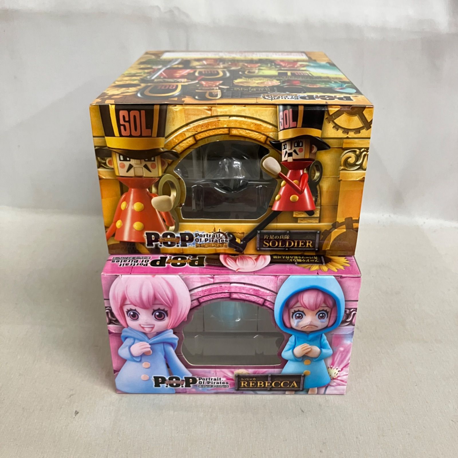 未開封 ワンピース POP レベッカ 片足の兵隊 フィギュア 2個セット