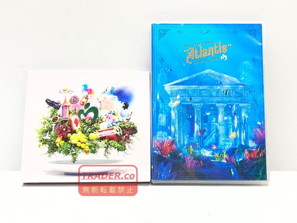 01w-6893 Mrs. GREEN APPLE DOME LIVE 2023 Atlantis 通常版 DVD