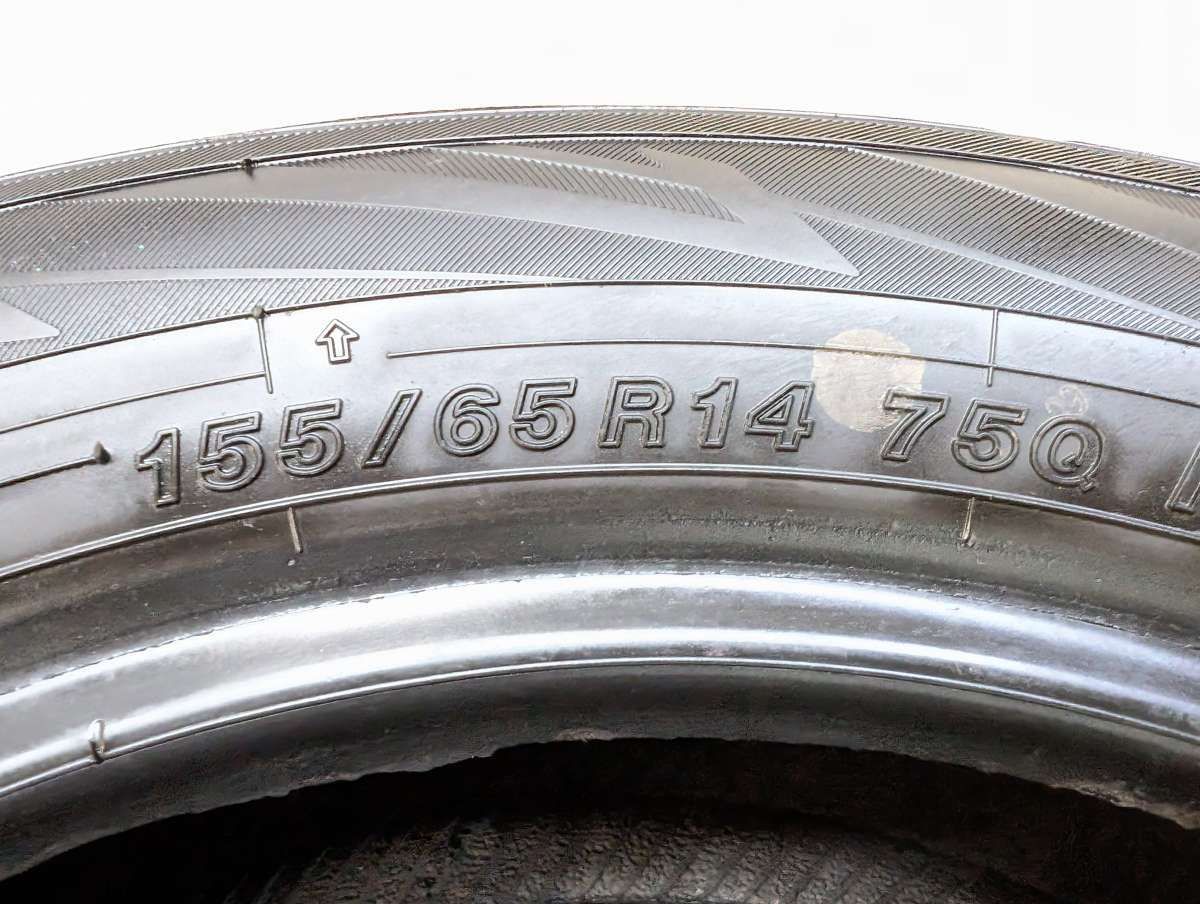 155/65R14 ヨコハマ アイスガード iG70 中古タイヤ スタッドレスタイヤ