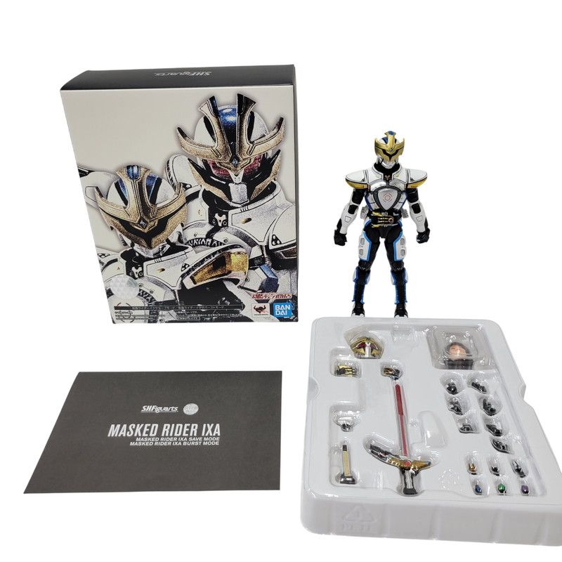 中古品】 S.H.F 真骨彫製法 仮面ライダーイクサ セーブモード バースト