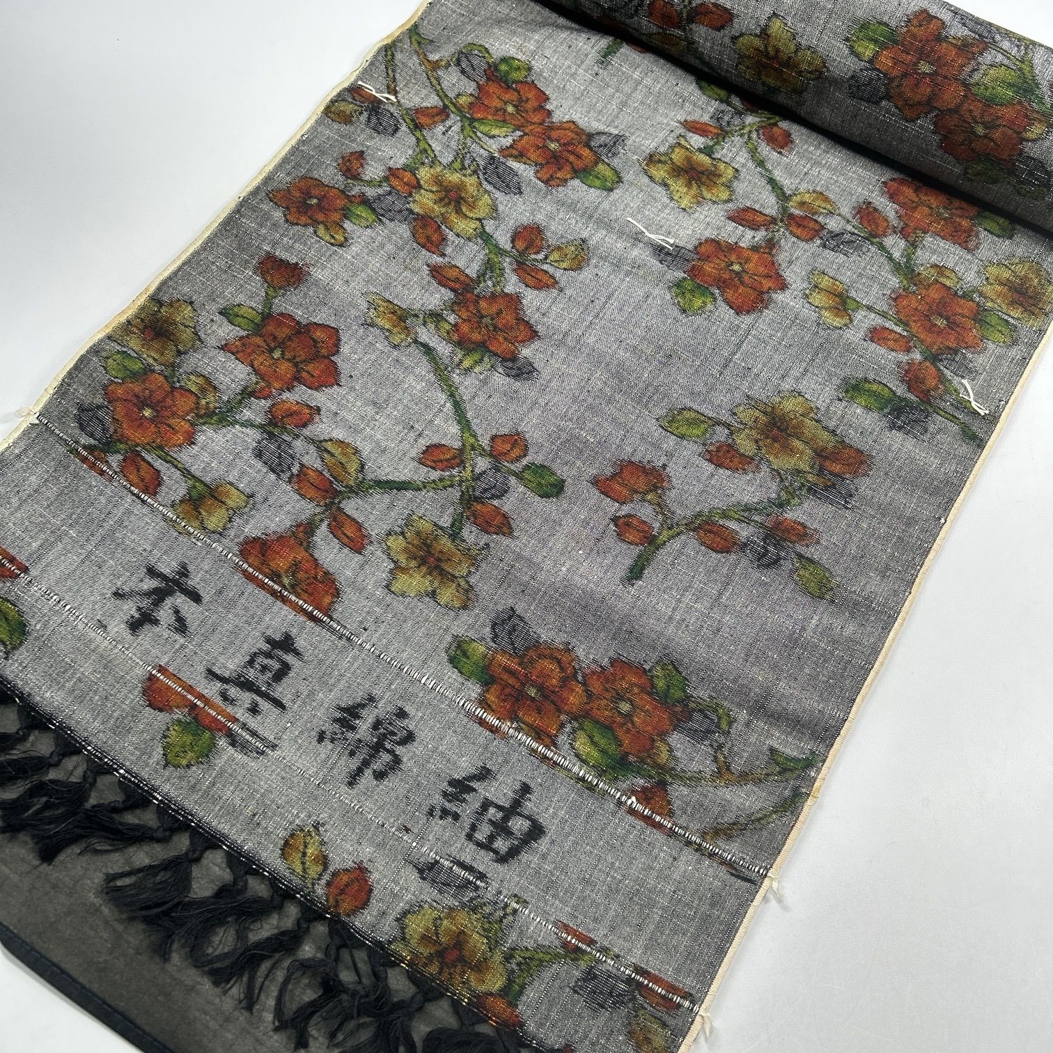 紬 着尺 反物 正絹 2本 まとめ売り【J432】同梱購入歓迎 リメイク用