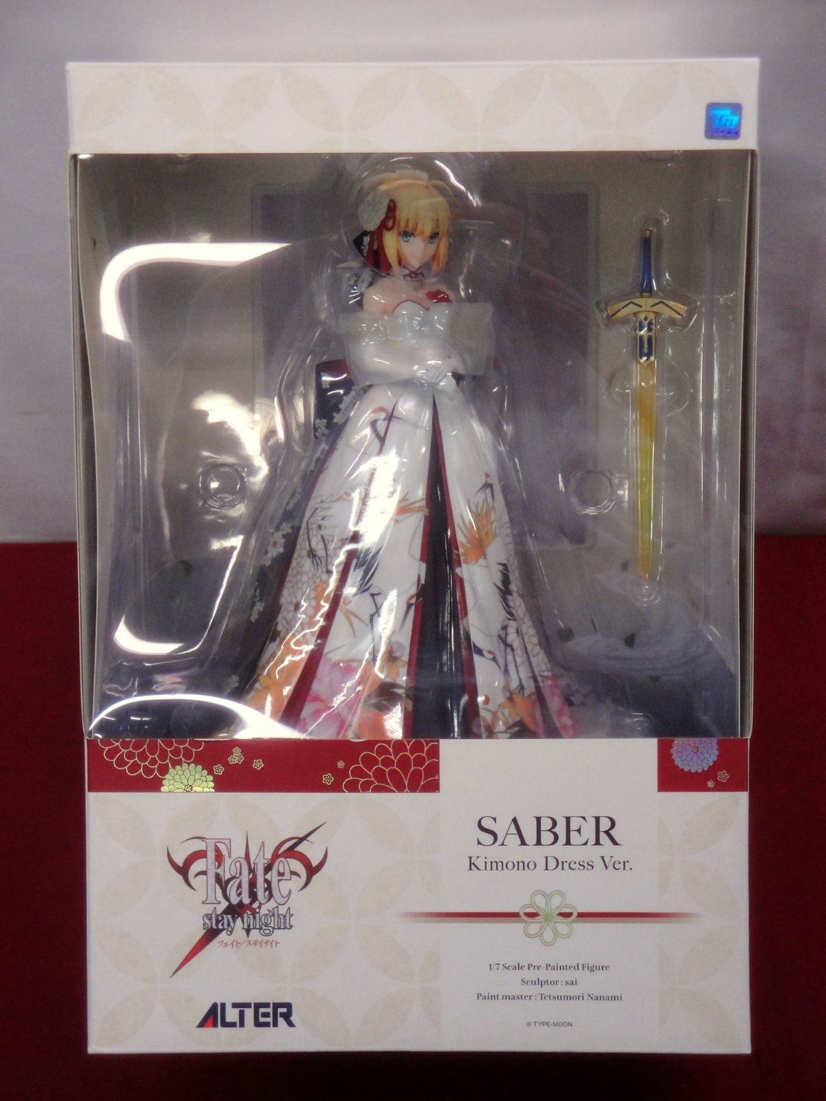 カメ】Fate/stay night セイバー 着物ドレスVer. 1/7 PVC製塗装済完成 カメ】Fate/stay night セイバー 着物ドレスVer. 1/7 PVC製塗装済完成