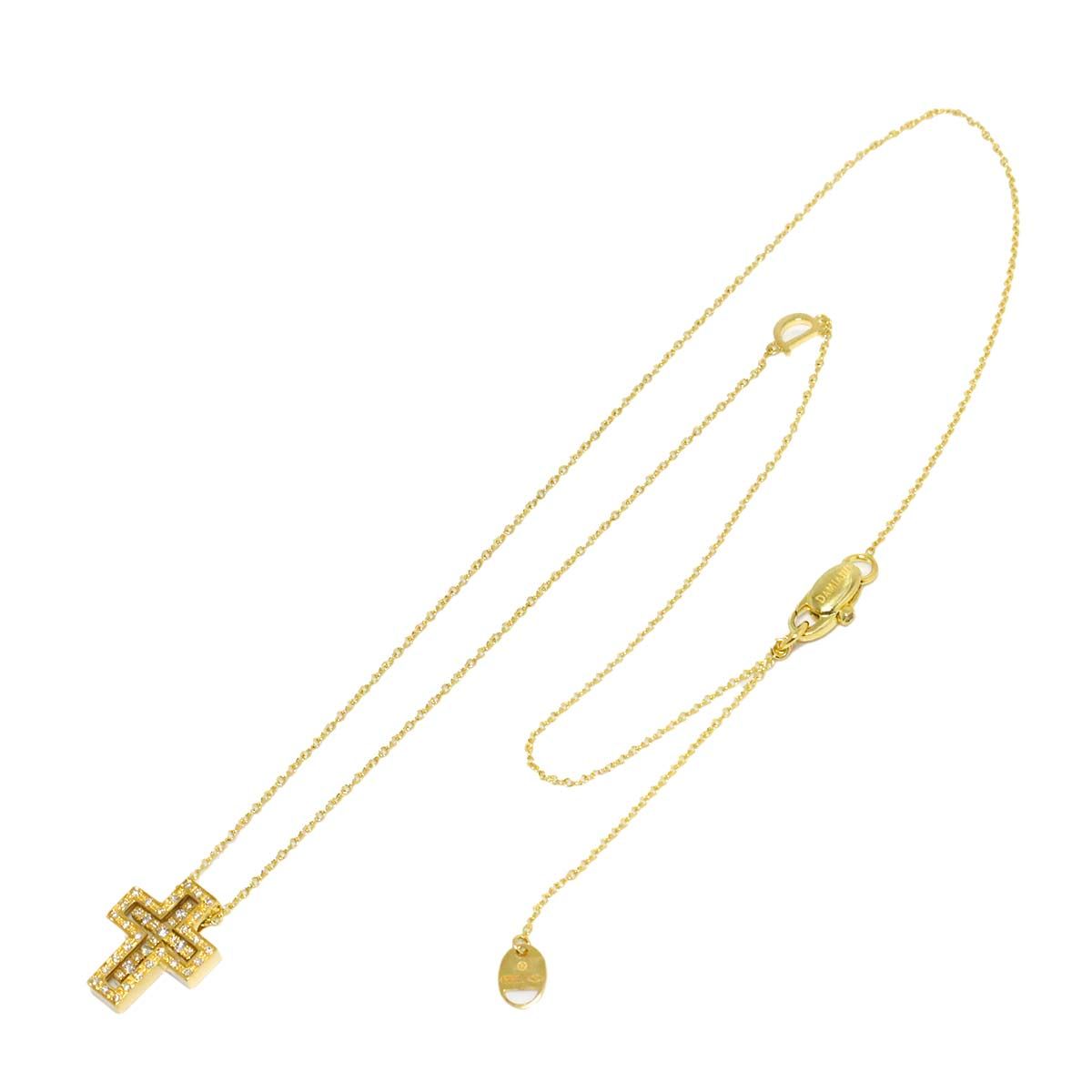アクセサリー Y.D ダミアーニ DAMIANI ベルエポック XXS ダイヤ ネックレス 46cm K18 YG