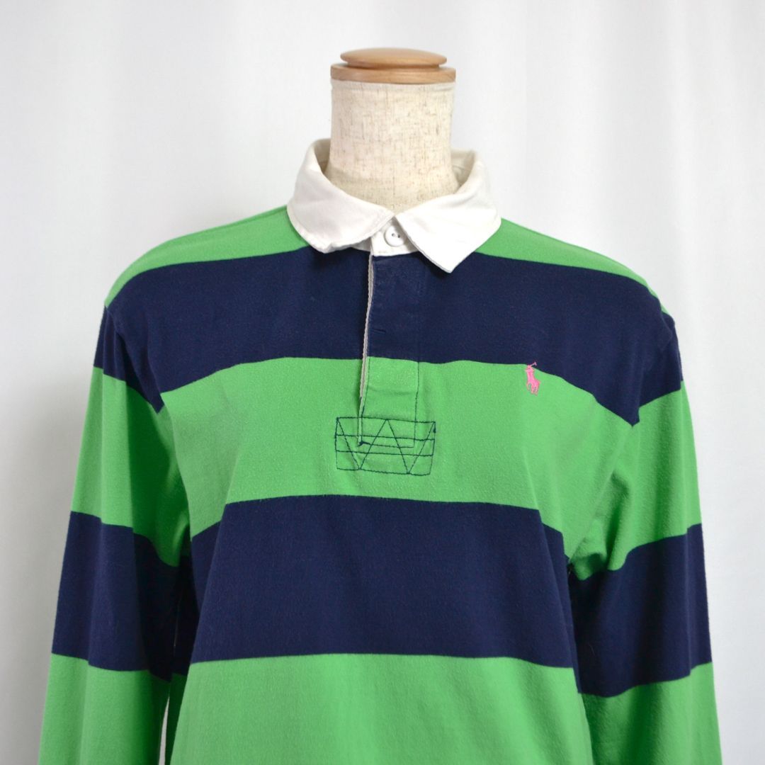定番】Ralph Laurenポロラルフローレン レディース 胸ポニー刺繡 太