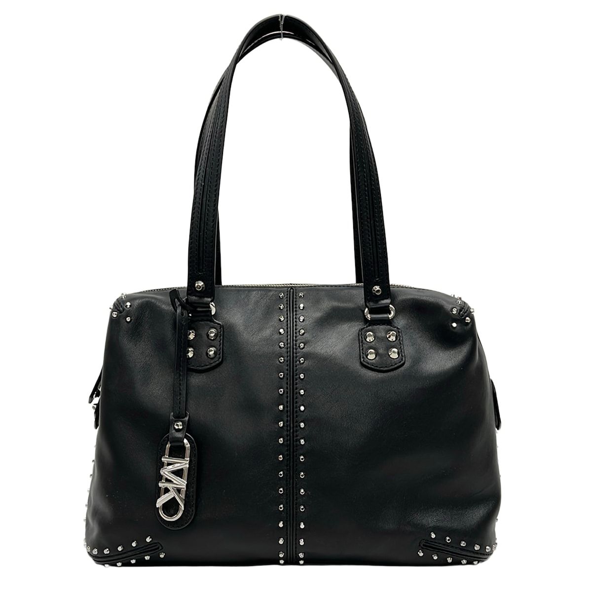 MICHAEL KORS(マイケルコース) ショルダーバッグ美品 - 黒 スタッズ
