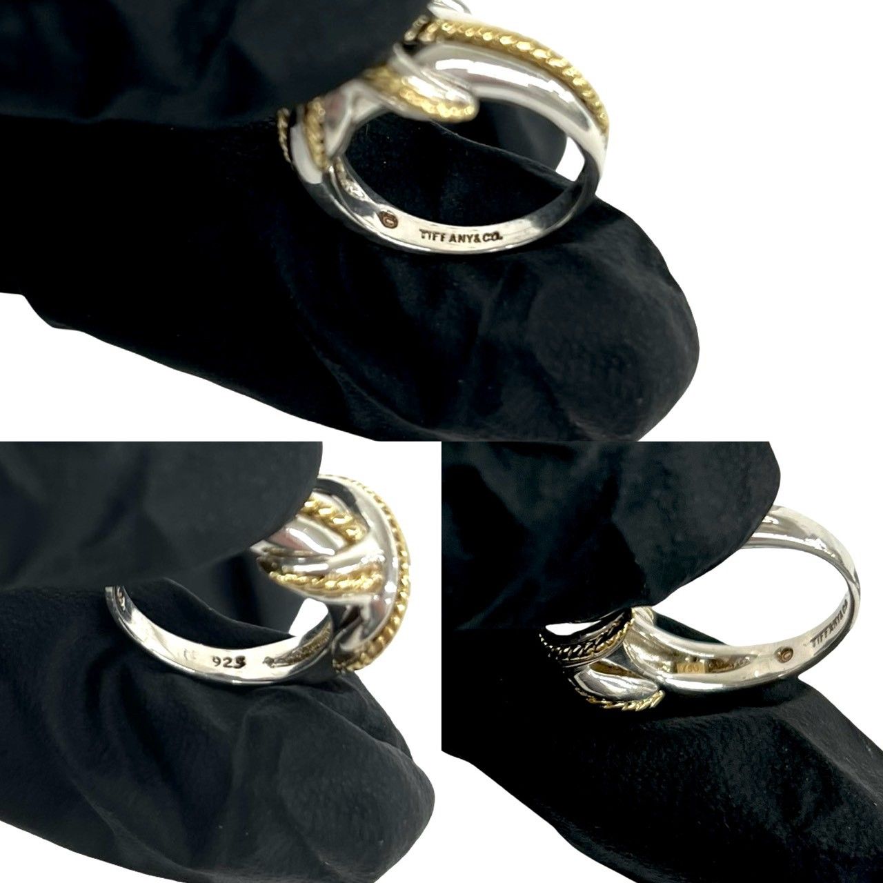 極 美品 箱付き TIFFANY&Co. ティファニー ヴィンテージ シグネチャー