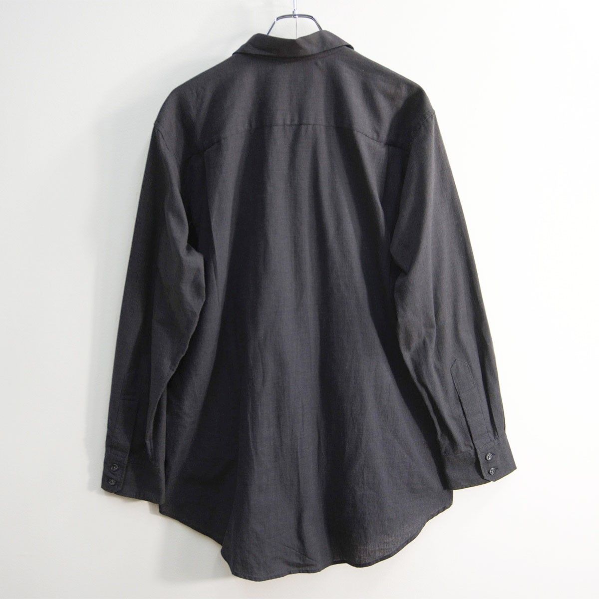 美品】Y's for men【デザイン オープンカラー シャツ 】3 YOHJI