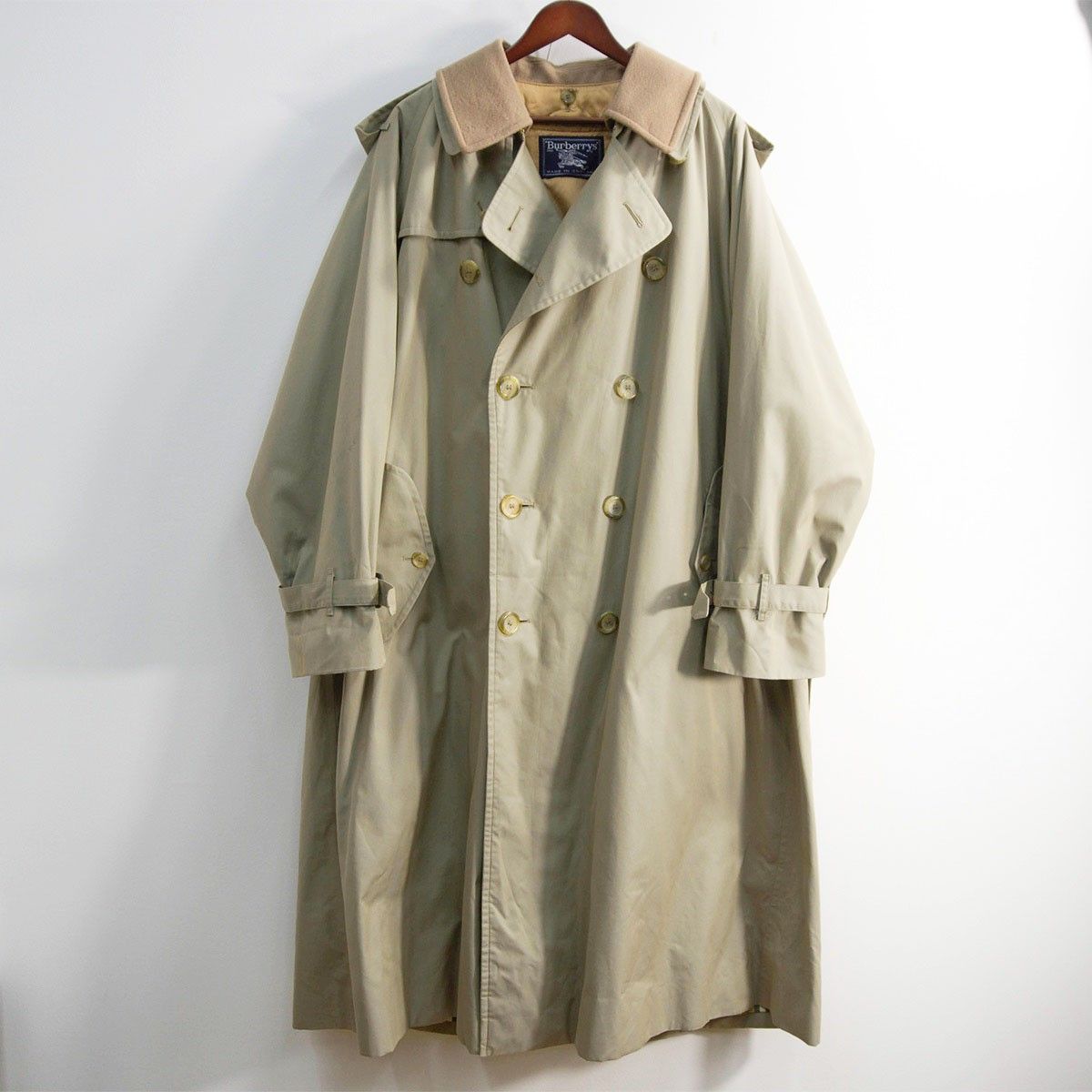 SIZE48/フルセット/一枚袖】 vintage Burberrys【80S～90S C100