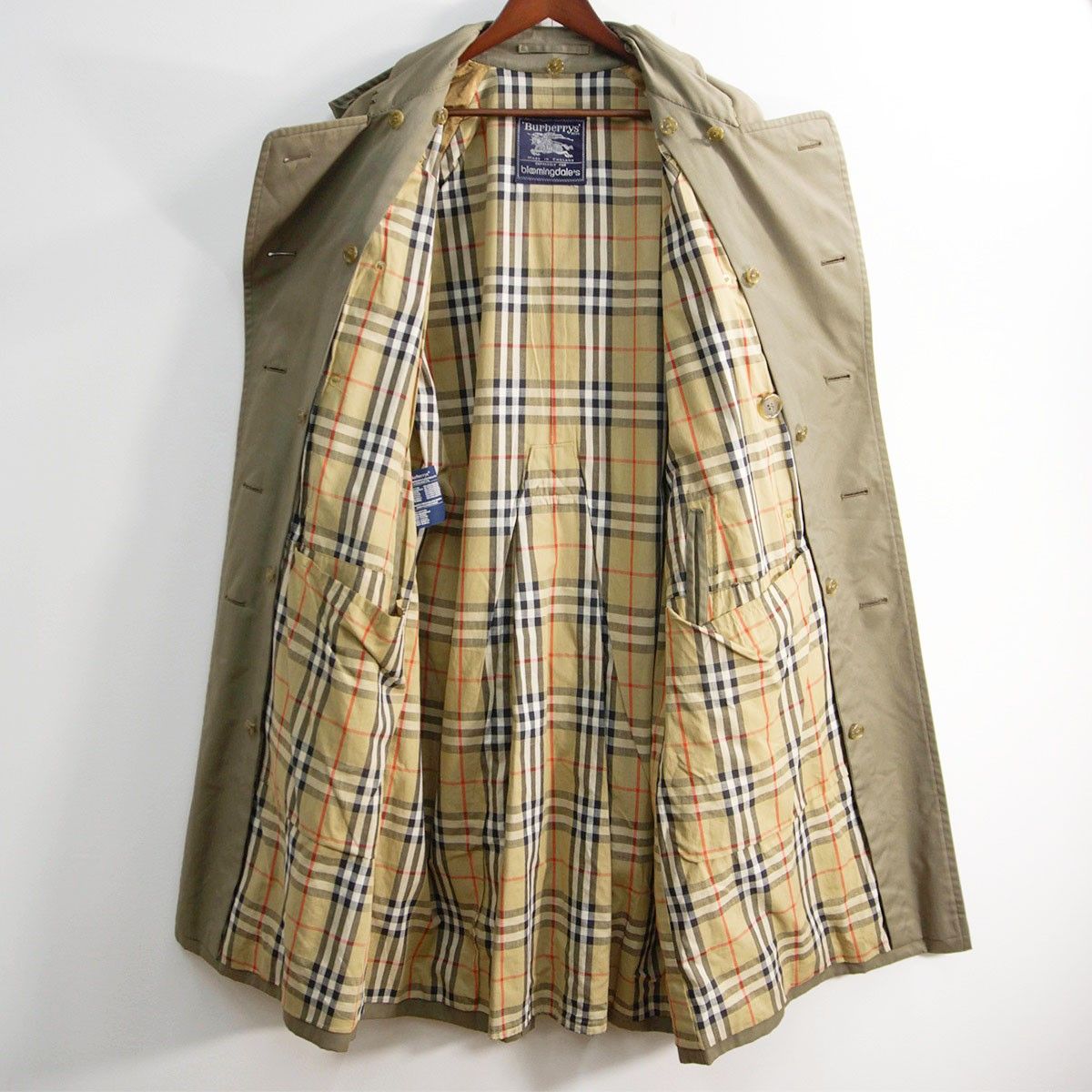 Burberrys'トレンチコート フルセット】 vintage Burberrys【80S～90S トレンチコート】38 SHORT