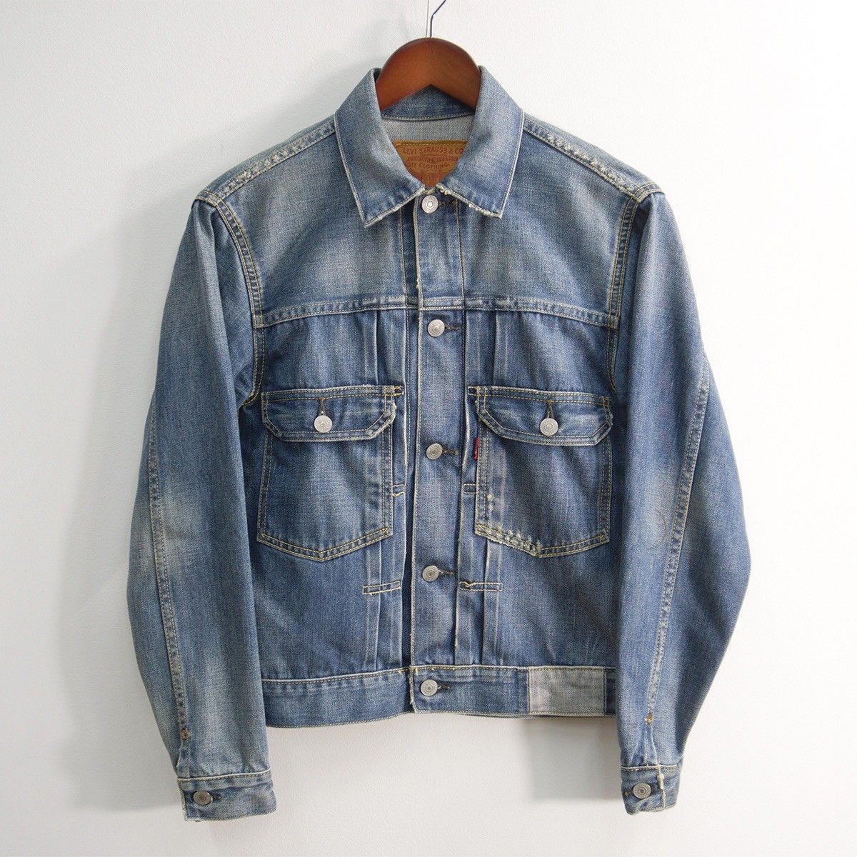 雰囲気抜群/加工モデル】 LEVI'S VINTAGE CLOTHING【2nd 507XX ビッグE