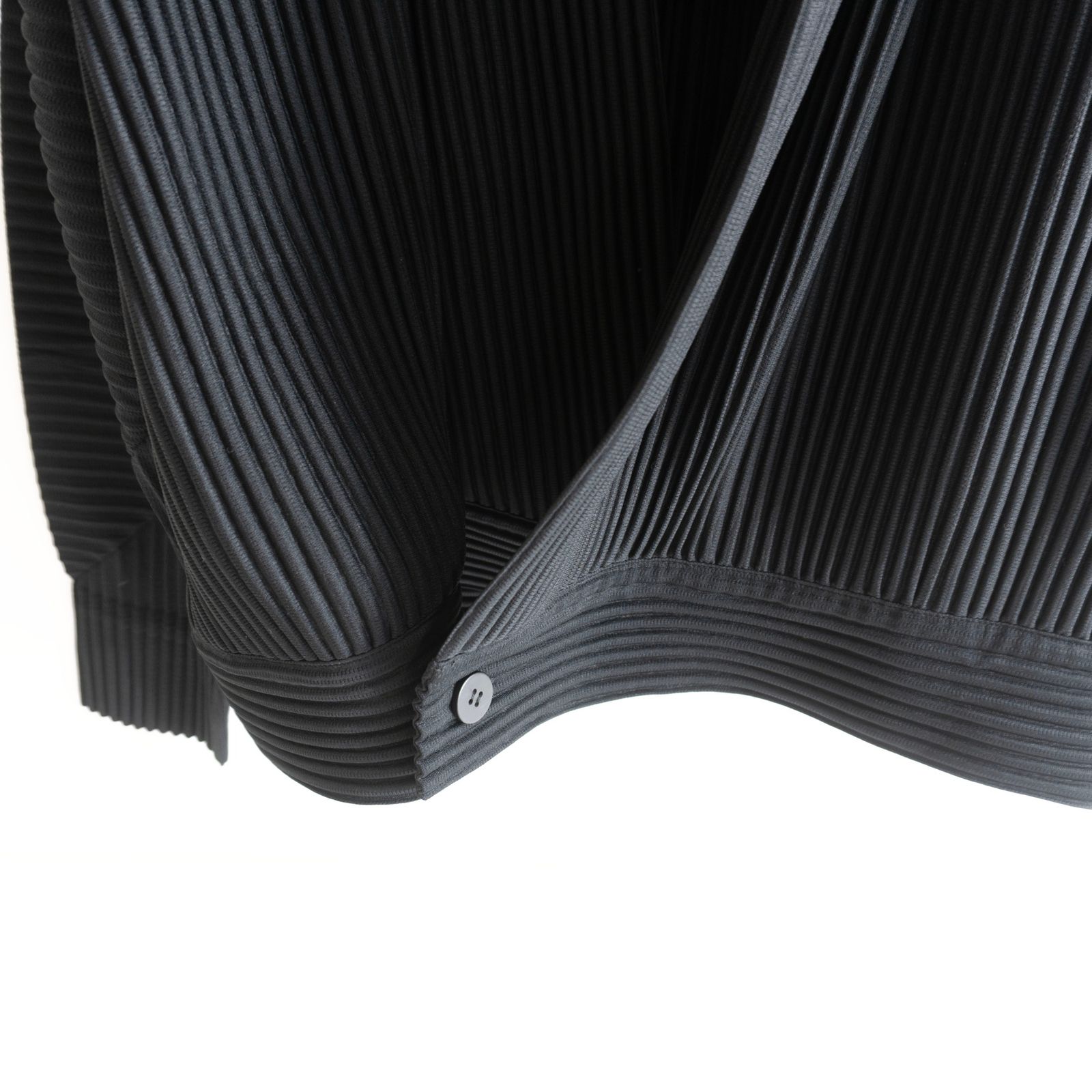 美品】 HOMME PLISSE ISSEY MIYAKE【プリーツ ジャケット】2 ブラック
