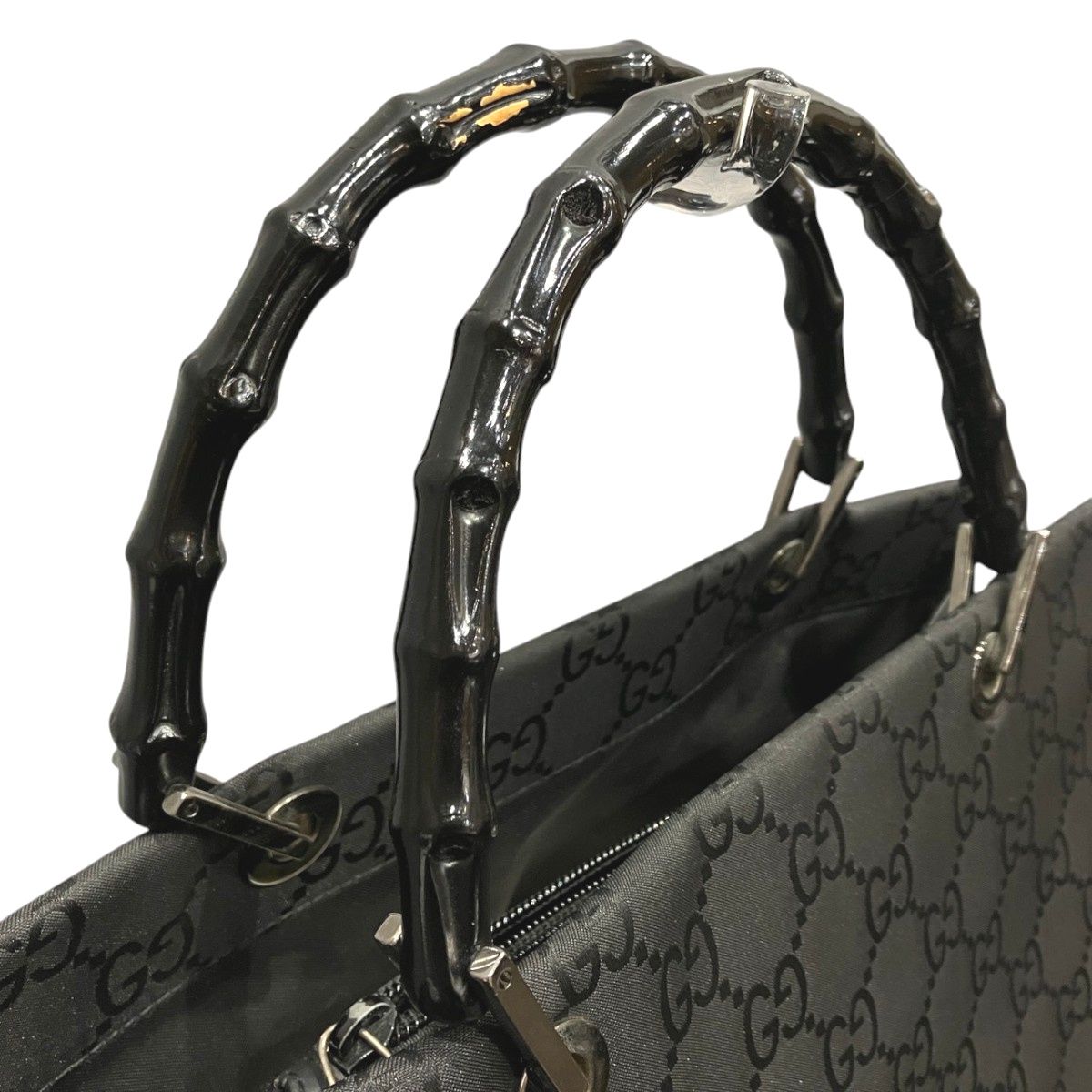 グッチ GUCCI バンブー トートバッグ GGナイロン 002 1010 レディース
