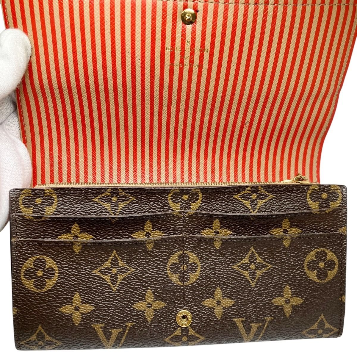 ルイヴィトン★M60415★ポルトフォイユ・サラ★トランク★長財布 モノグラム ルイ・ヴィトン LOUIS VUITTON ポルトフォイユ サラ トランク