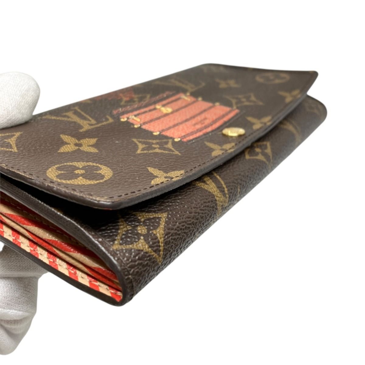 ルイ・ヴィトン LOUIS VUITTON ポルトフォイユ サラ トランク