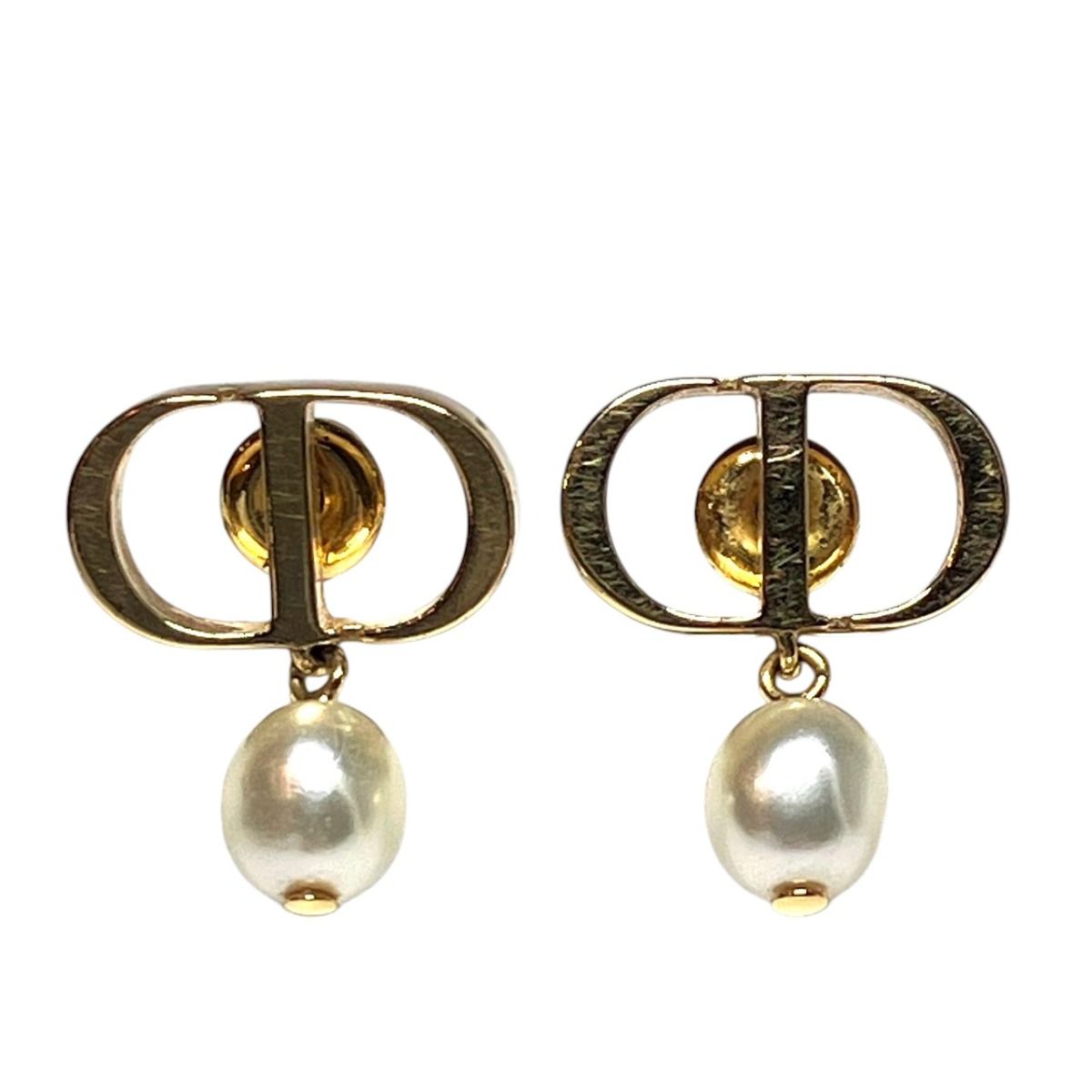 ディオール Dior プチCD Petit CD ピアス アクセサリー 総重量約2.8g