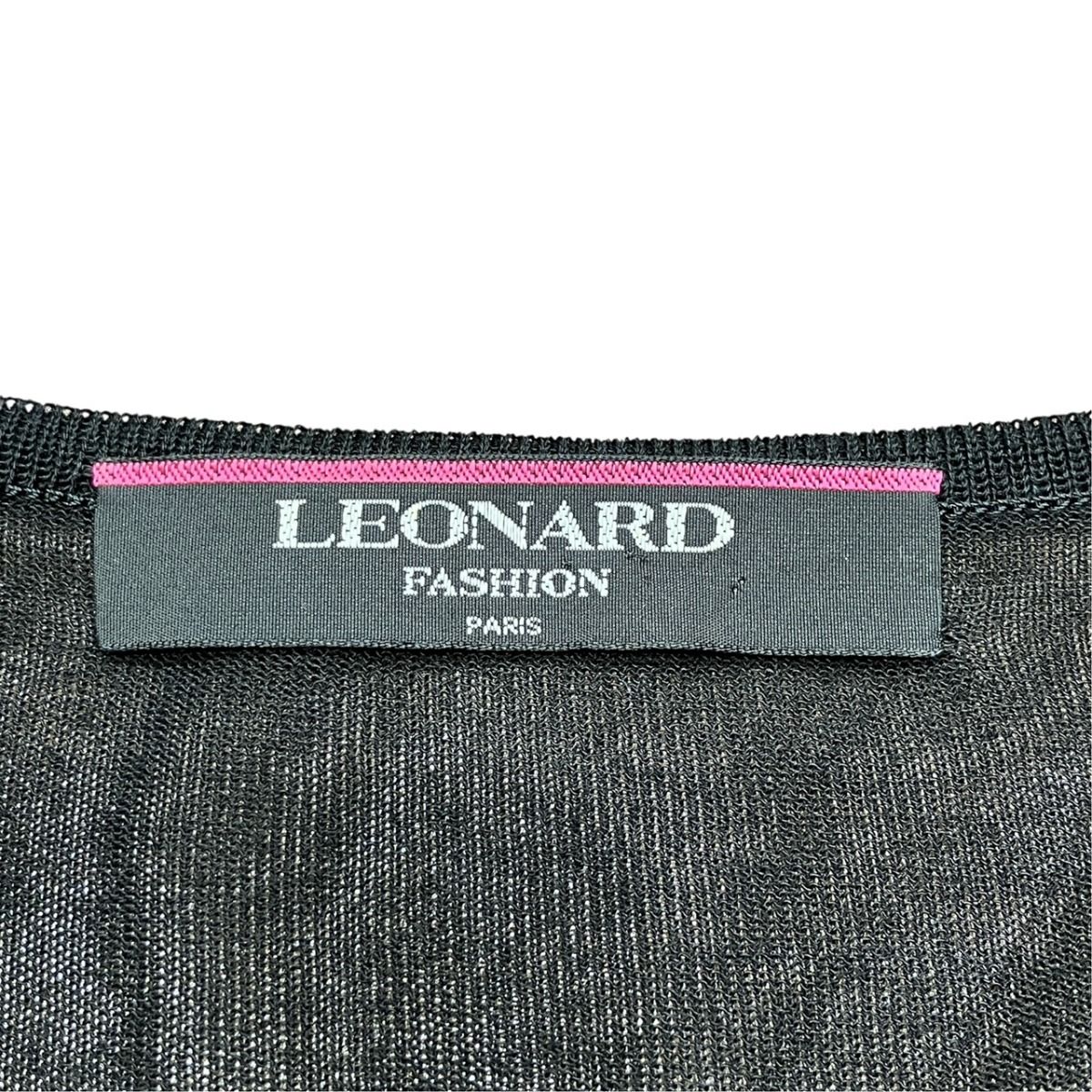 レオナール LEONARD ボレロ カーディガン トップス 綿・コットン