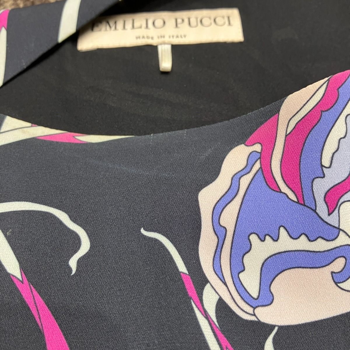 エミリオ・プッチ Emilio Pucci ワンピース トップス シルク