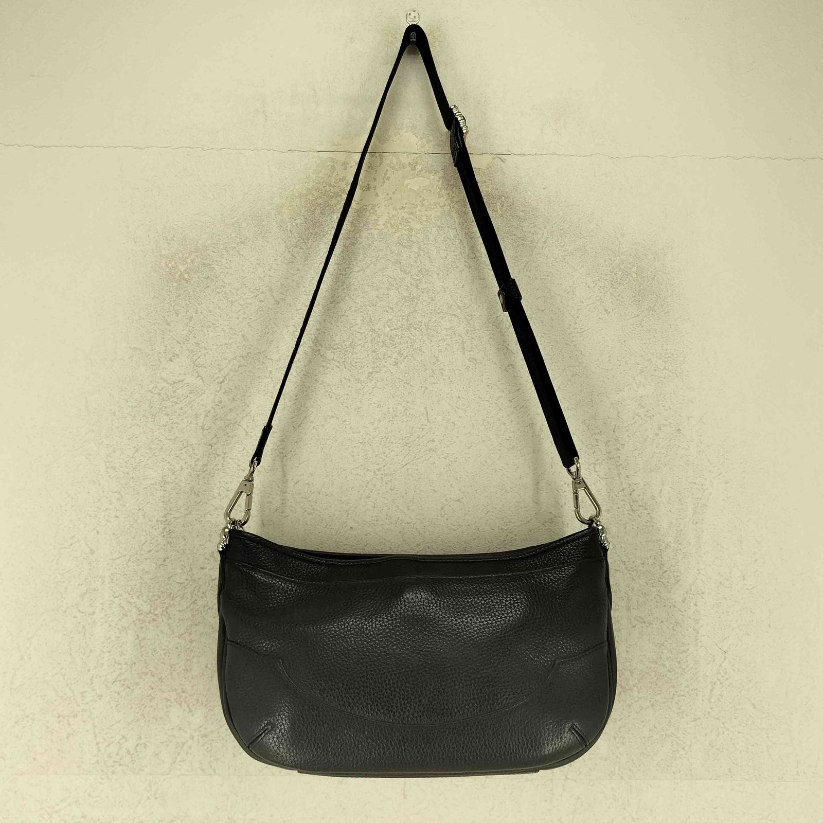 DEAL DESIGN ディールデザイン　ショルダーバッグ ディールデザイン Deal Design ロゴプレート レザー ショルダーバッグ