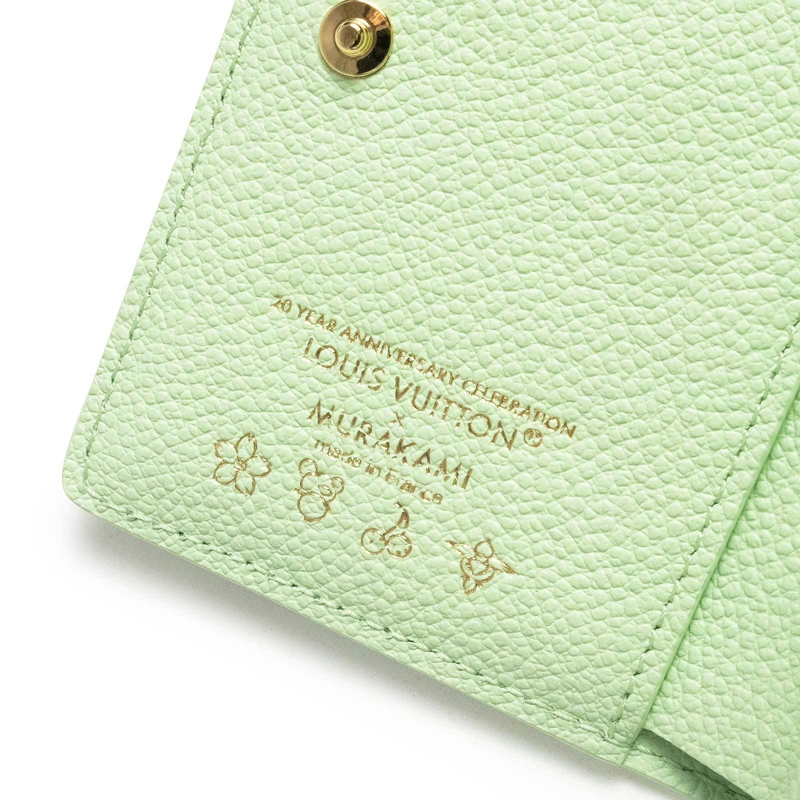 ルイ ヴィトン M13619 LV × TM ポルトフォイユ クレア モノグラムアン