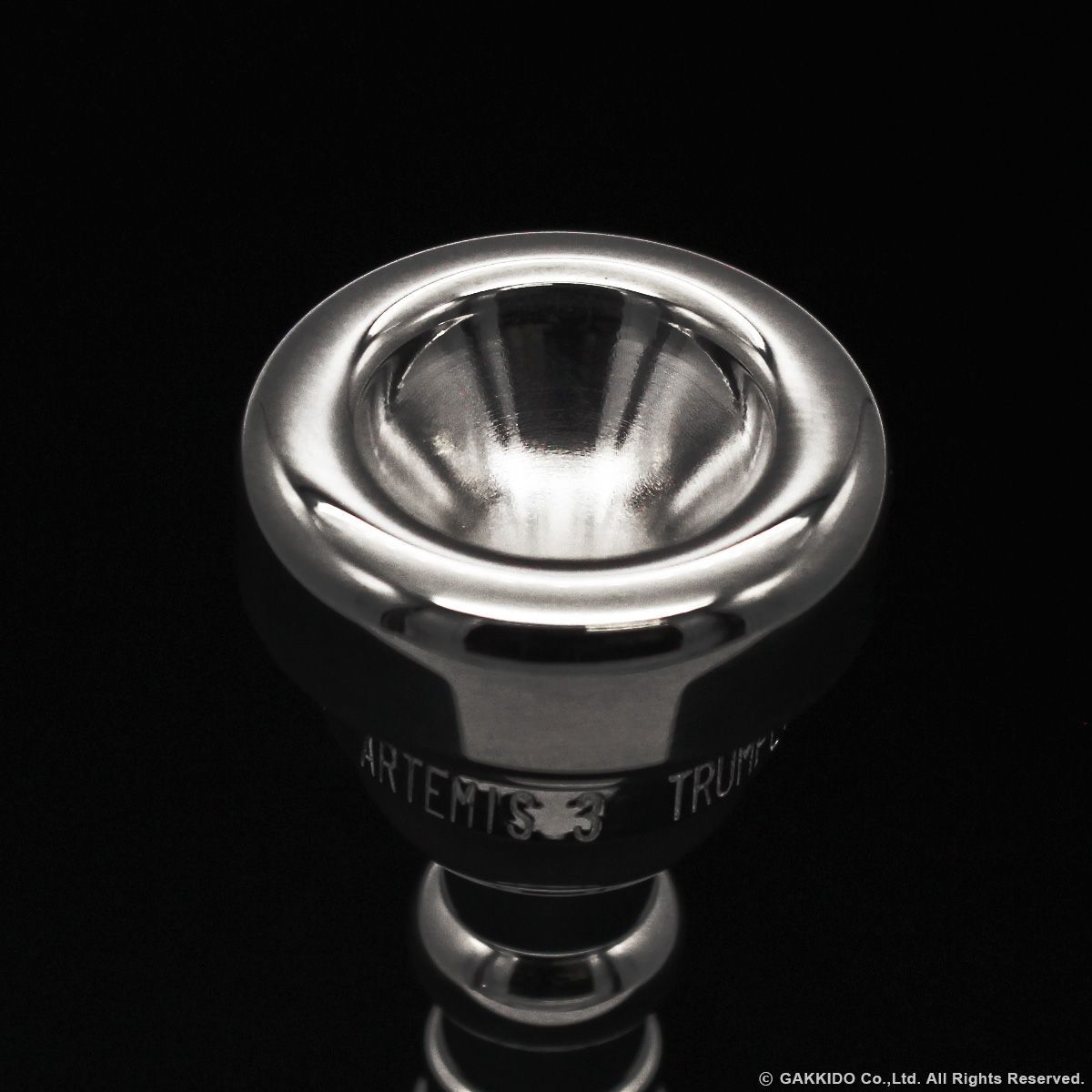 BEST BRASS トランペット用マウスピース ARTEMIS 3 銀メッキ仕上げ