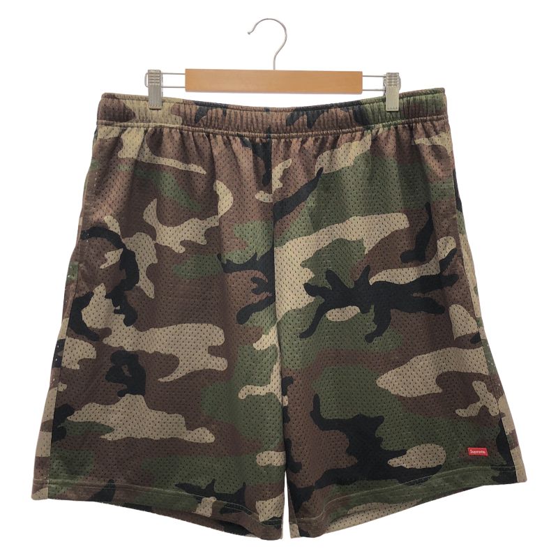 中古】Supreme 26SS Small Box Baggy Mesh Short サイズL カモ柄