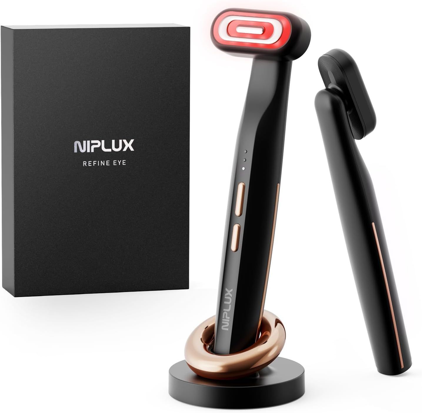 【新着商品】NIPLUX REFINE EYE 三色光LED EMS 振動 温熱 リフトケア アイ 目元ケア 小顔 美容 プレゼント 13,611円