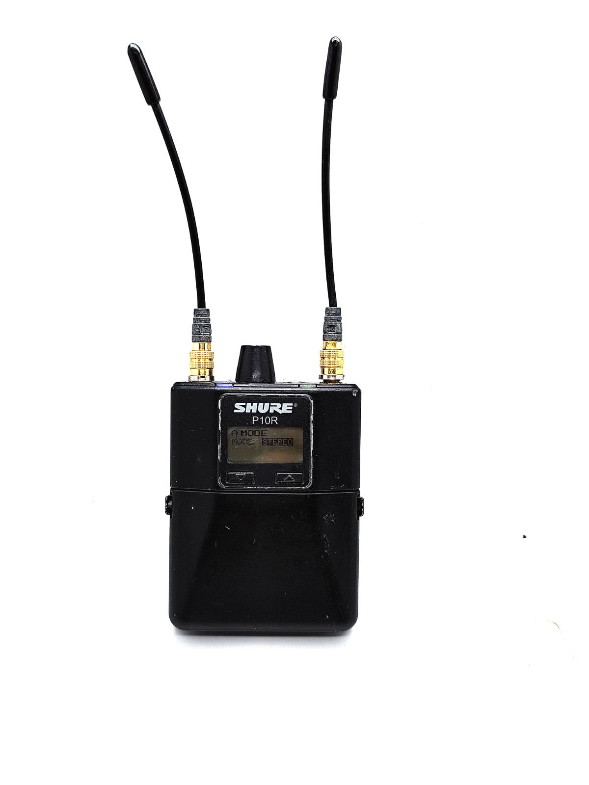 [割引不可]SHURE P10R ワイヤレス受信機 本体　J8J SHURE P10R ワイヤレス ボディパックレシーバー J8 554-626MHz ①
