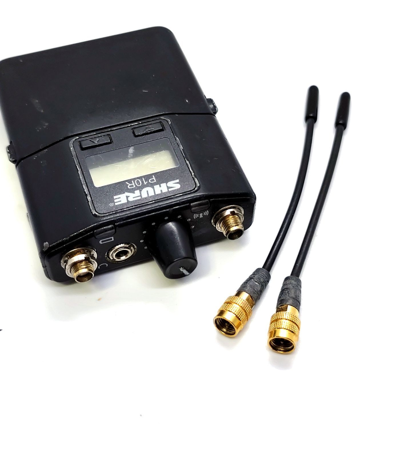 SHURE P10R ワイヤレス ボディパックレシーバー J8 554-626MHz ①