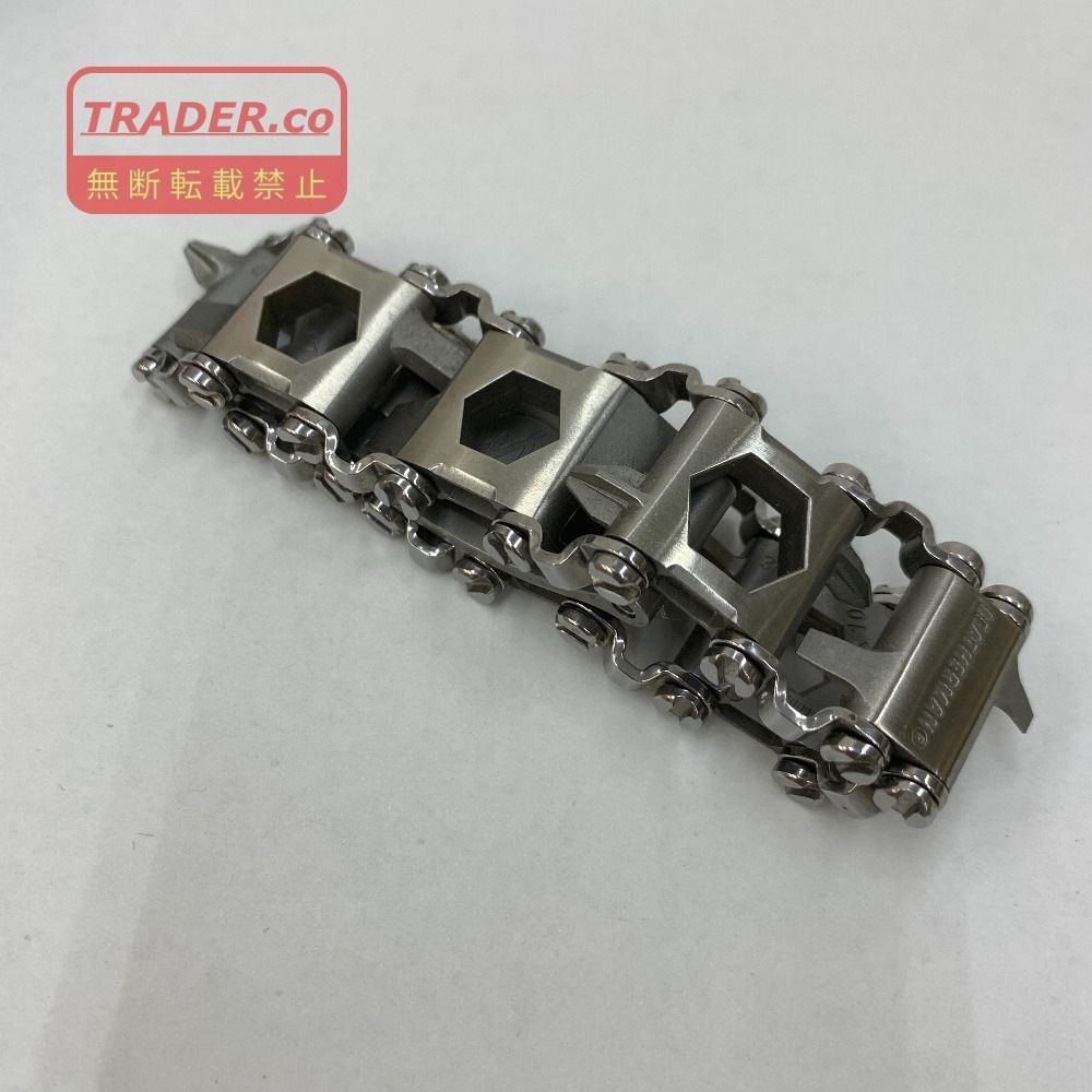 04w7829▽※【中古】レザーマン ブレスレット マルチツール 工具 29種類
