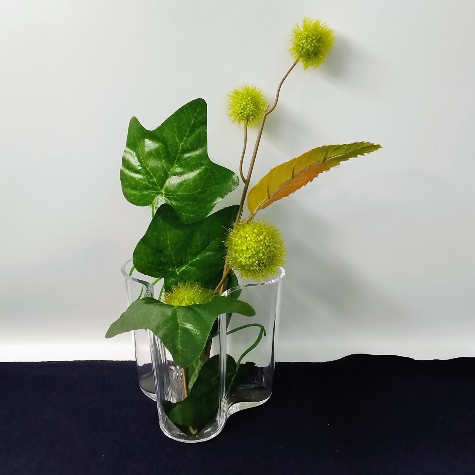 iittala イッタラ アルヴァ・アアルト ベース 95mm クリア 花瓶 《NO
