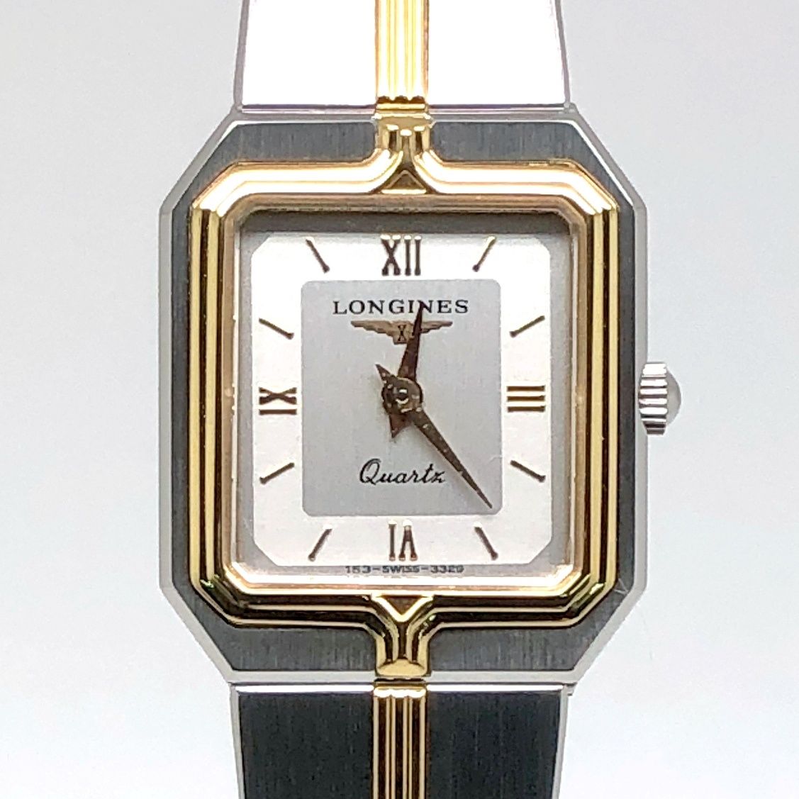 【電池交換済】LONGINES ロンジン 腕時計 スクエア L6.201.3 LONGINES ロンジン Flagship クォーツ フラッグシップ スクエア